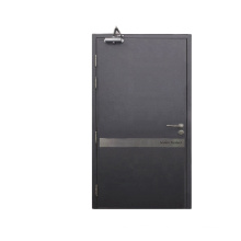 ul listed fire rated hollow metal door with panic bar